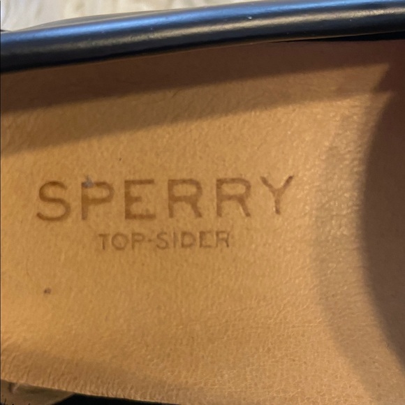 Sperry Men's Black Loafers with Tan Soles size 10.5 BNWOT see all photos - Picture 2 of 12
